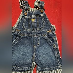Two sets of boys overalls